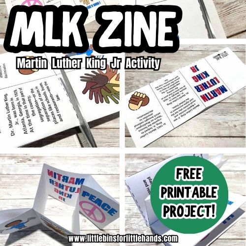 Printable Martin Luther King Jr Activity