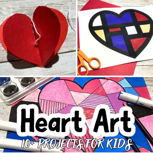 10 Heart Art Projects