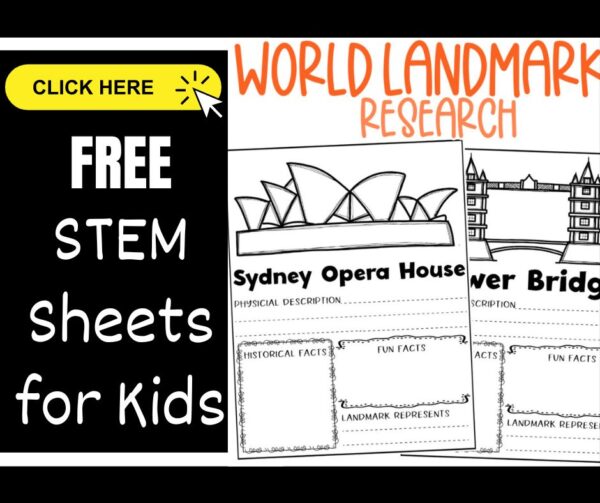 Famous Landmark Worksheets For Kids Little Bins For Little Hands famous-landmark-worksheets-for-kids-little-bins-for-little-hands
