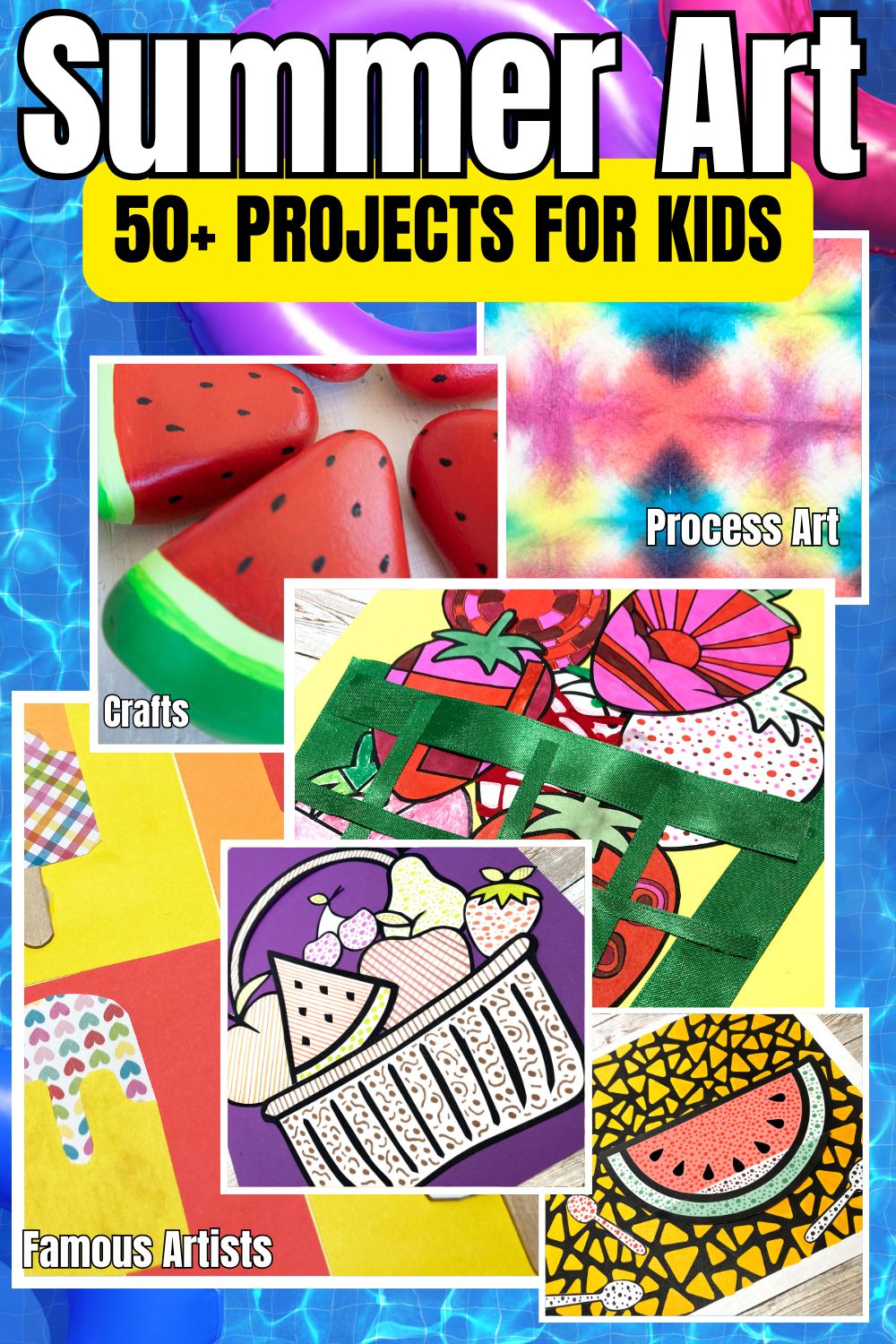 Summer Art Projects and Crafts for Kids (75+ Creative Ideas)