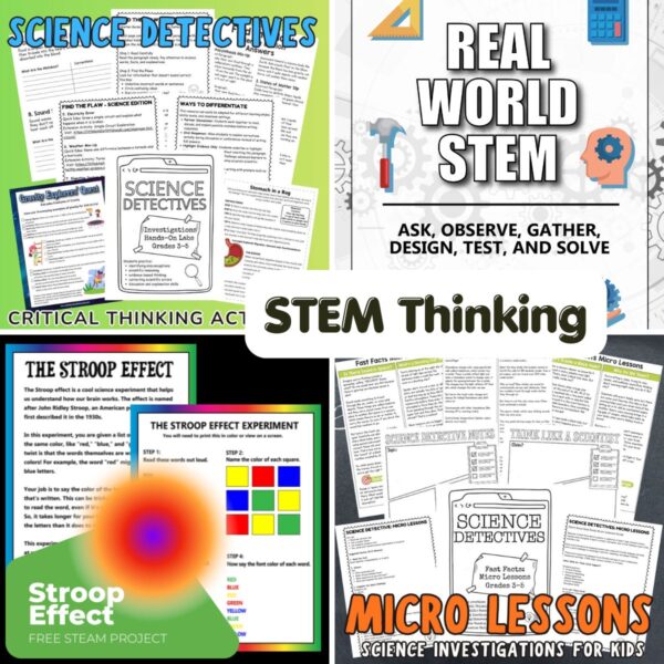 Free Printable STEM Worksheets & Activities for Kids
