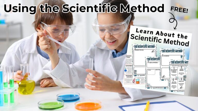 Steps of the Scientific Method for Kids + Simple Experiments