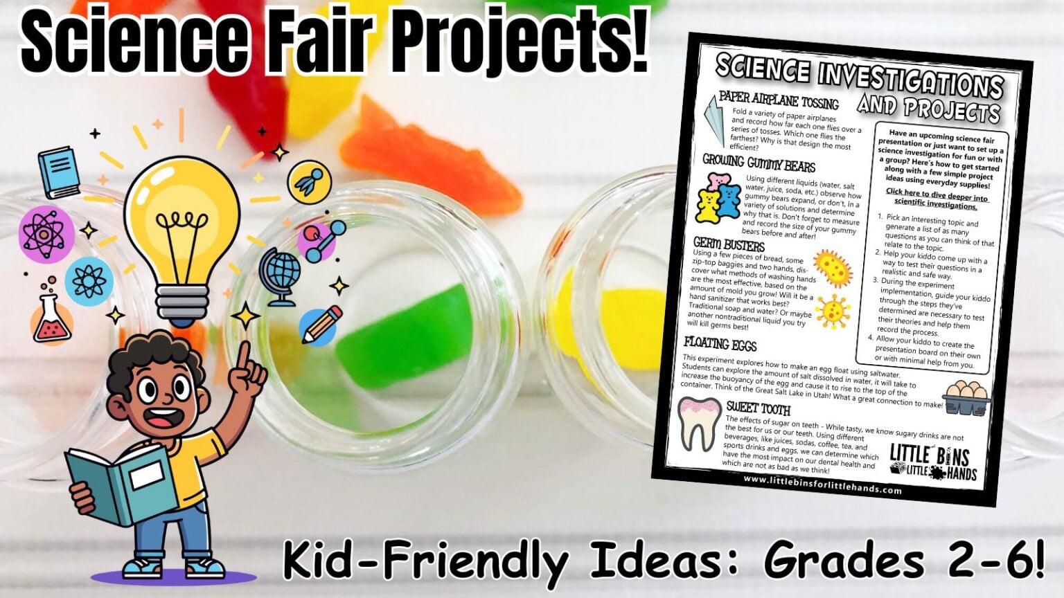 Easy Science Fair Projects: Simple Ideas That Work (Grades 2–6)