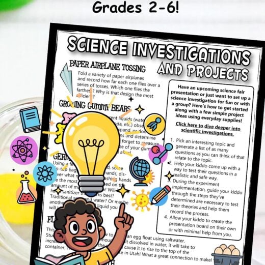 Easy Science Fair Projects: Simple Ideas That Work (Grades 2–6)