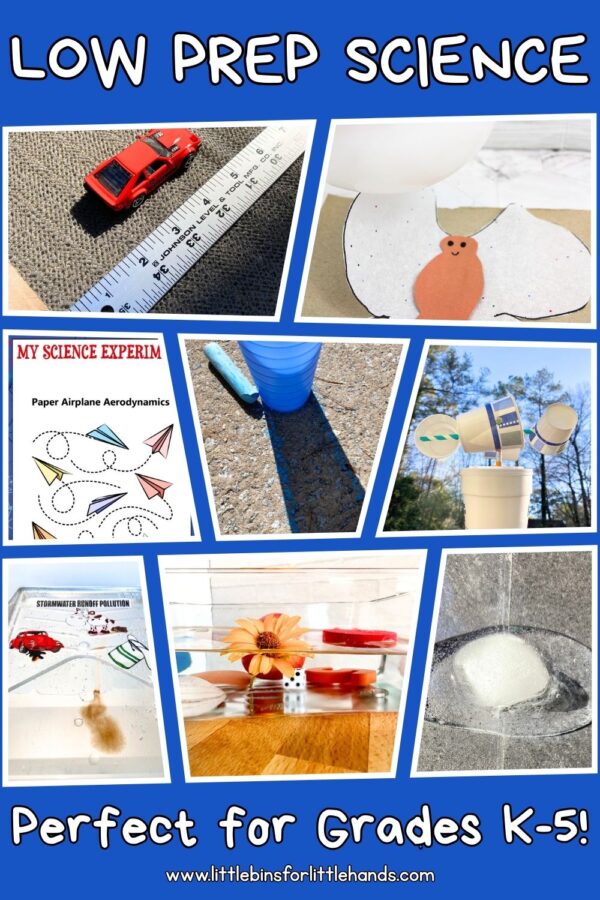 Prep Science 30 Low-Prep Science Activities for Elementary Classrooms