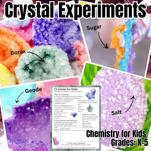 Crystal Experiments for Kids | Grow Real Crystals
