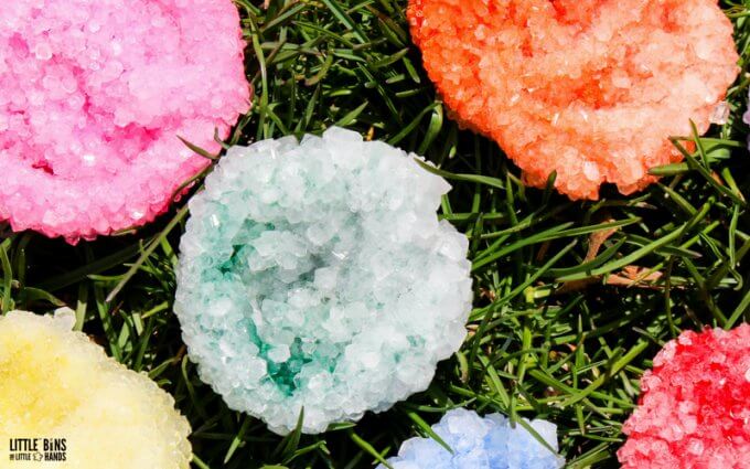 make easy borax crystals on pipecleaners