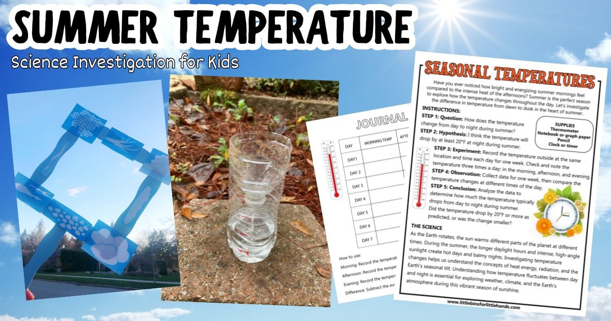 temperature investigation recording sheet