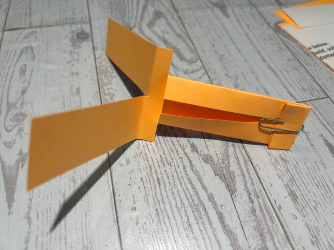 make paper helicopters for September science planning