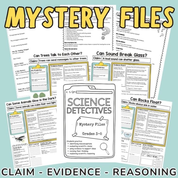 science detectives mystery files pack