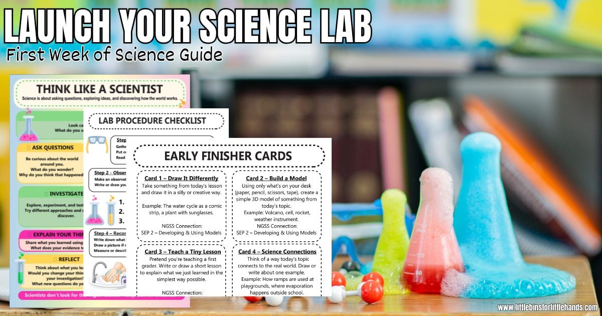 first week of science activities